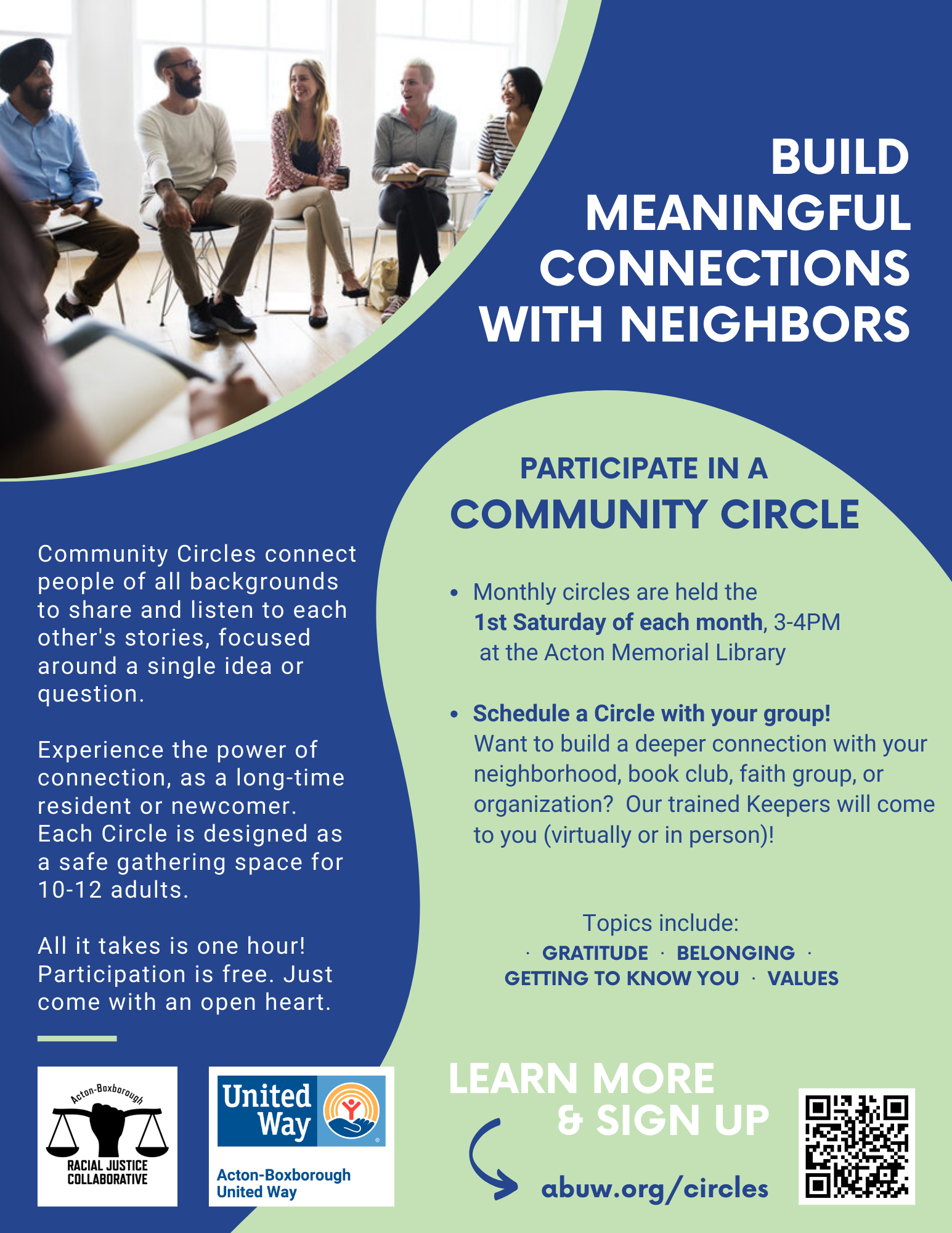 Community Circles Flier