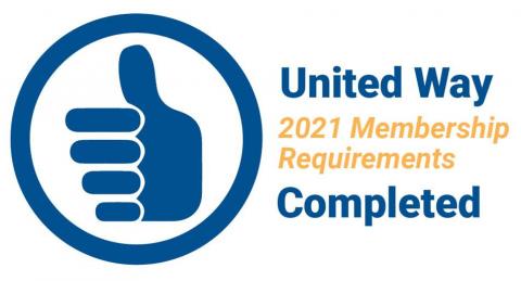 United Way 2021 Membership Requirements Completed